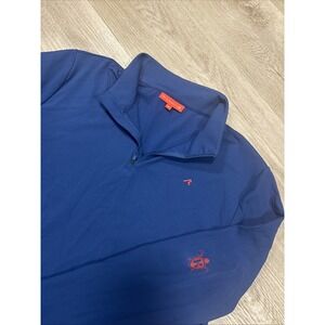 Redvanly x Knollwod Club Mens Size Medium 1/4 Q-zip Pullover Golf